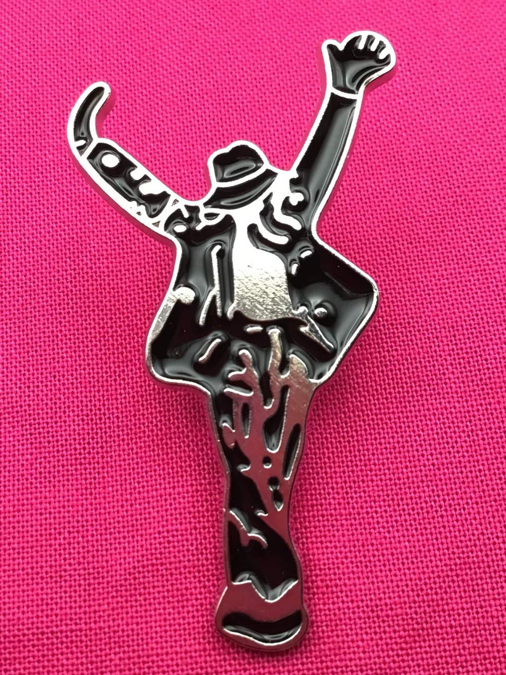MJ Enamel Pin